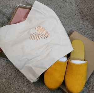 Charlotte Stone clogs in Ochre size 9 worn twice